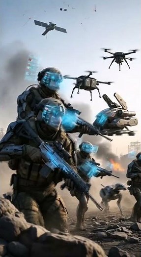 Future Military Technology 2050 🔥 | Realistic Combat Systems & AI Weaponry