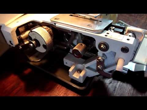 Janome New Home Mylock My Lock 203 Serger Sewing Machine Tested