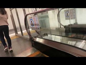 【調布エスカレーター】京王線調布駅ホーム上り線先頭付近エスカレーター