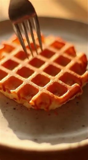 Crispy Waffle Iron Hashbrowns Recipe | Easy Breakfast Hack (ASMR)