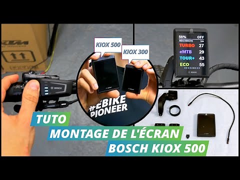 Mounting the Bosch Kiox 500 screen | EBIKE24 en