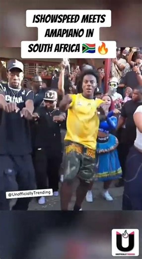 IShowSpeed goes Viral dancing Amapiano in South Africa 🇿🇦 🔥 | YouTube Dance Video Of The Day