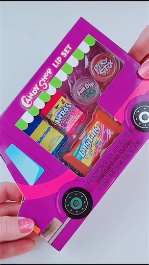 Candy Shop Lip Balm Set | Kids Makeup Collection