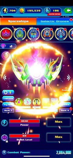 Evolving my 5th Spaceship (Evolve 3) - Alien Shooter