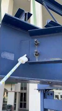 Steel Connections - Simple and Rigid #engineering #steel #connections #civilengineering