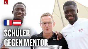 Im ersten Gruppenspiel der EM in Deutschland trifft Frankreich auf Österreich. Dayot Upamecano sprach im Vorfeld dabei über seinen Ex-Trainer Ralf Rangnick und die Eigenheiten des Gegners. | kicker