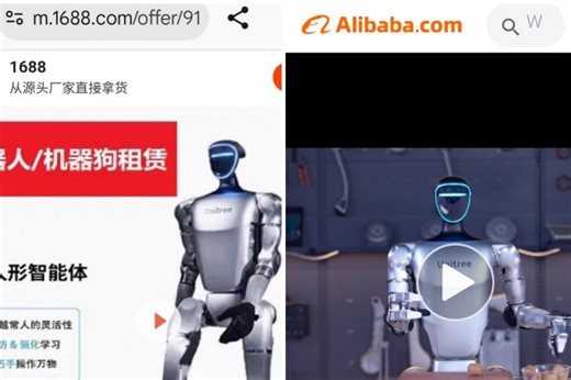 Harga Robot Polri Disebut Rp 3 Miliar, Netizen Cek Harganya di E-commerce Cina - Teknologi Katadata.co.id