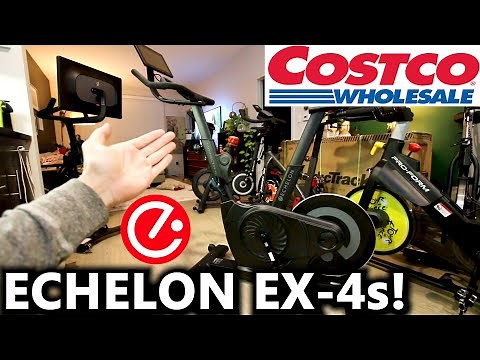 ECHELON EX4S first impressions! Echelon Connect EX-4s COSTCO indoor bike review