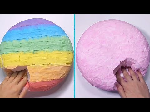 Oddly Satisfying Iceberg Slime ASMR No Music Videos - Relaxing Slime 2022 - 1