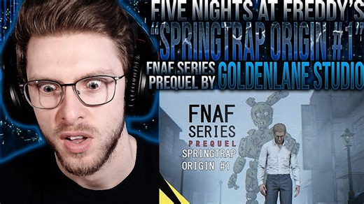 Vapor reacts #1031 | [SFM] FNAF prequel series "Springtrap origin #1" GoldenLane Studio reaction!