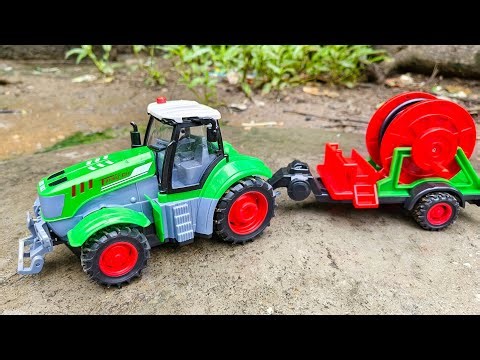 Farmer Tracter Wala Gadi / Police Car And Ambulance Gadi / Toy Video For Kids / Jeep Gadi Ka Video