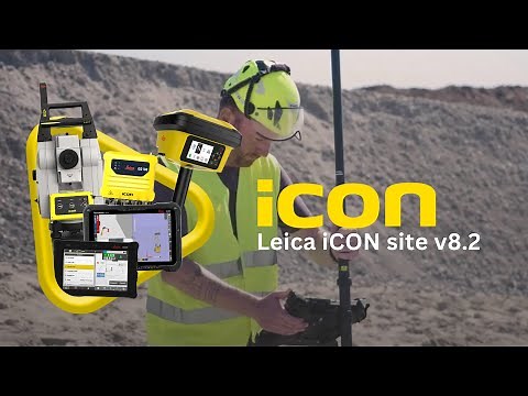 Leica iCON field v8.2: What's new in the software release for heavy construction