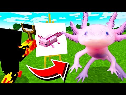 O QUE DESENHA FICA REALISTA NO MINECRAFT