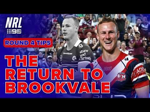 Will DCE's return to Brookvale be one to remember? : NRL Tips - Round 4 | NRL on Nine