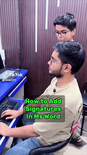 How to Add a Signature in Word