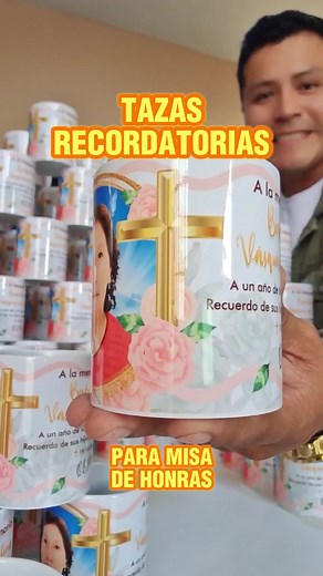 Tazas Personalizadas para Difuntos en Lima, Perú