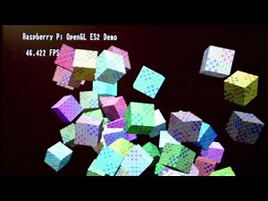 Raspberry Pi OpenGL ES2 Demo