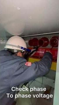 Check 33kv busbar voltage using phasing stick