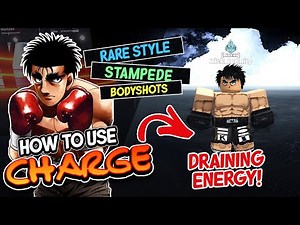 HOW TO USE CHARGE STYLE IN UNTITLED BOXING GAME | TIPS AND TRICKS