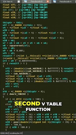 How Games Hide Function Calls with V-Tables
