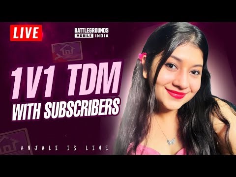 1v1 TDM ROOM ONLY SUBSCRIBERS 🔥 #bgmilive #pubglive #pubgnewupdate