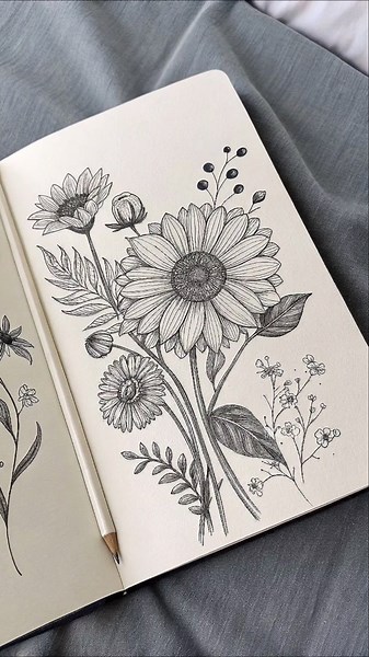 Easy Aesthetic Drawing 🍃 Ideas || (Part - 24) #shorts