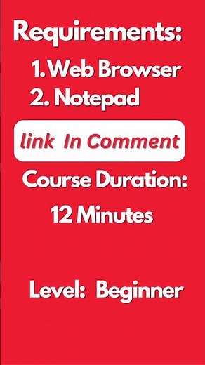 Create Animation In Minutes With Browser & Notepad