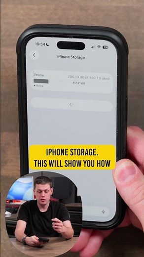 How to find how much storage space you have left on your iPhone.