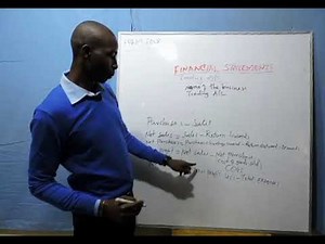 Form Four Business Studies -(Financial Statements)