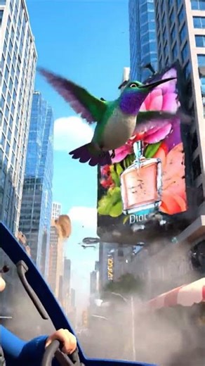 What if a helicopter-sized hummingbird tried to navigate a city? 🐦