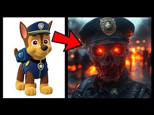 PAW PATROL as ZOMBIE HUMANS: From HEROES to NIGHTMARES! 😵🚨 | Paw Patrol Lab