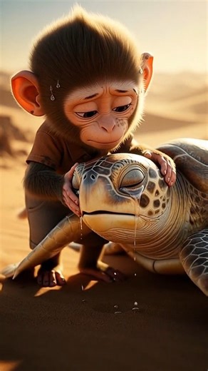 He Saved a Thirsty Turtle in the Desert 🐢💧 | Emotional Short