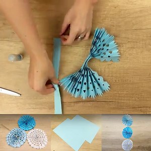 2.3M views · 6.4K reactions | Snowflake ❄️ decoration :) great for winter theme at kindergarten or to use at home :) | Paper Magic | Facebook