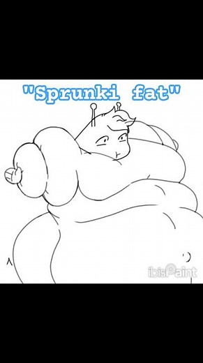 sketch animation #sprunki #fat #inflationbody #furry #animation #bigball