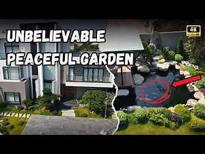 Beautiful Peaceful Garden with Koi Pond | Landscape Design in Vietnam