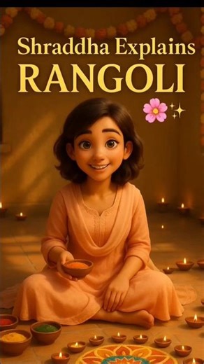 🌸 Rangoli: The Ancient Indian Art That Still Breathes Today | Shraddha Explains