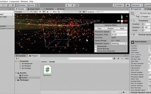 Unity粒子特效—下雪