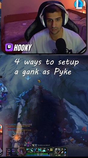 Flash in the last 0.001s is the key #leagueoflegends #gaming #riotgames #hooky #twitch #streamer #pyke | Hookylol