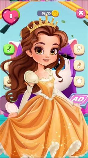 My Talking Angela Becomes Princess Bella 👑✨