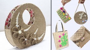 106K views · 1.2K reactions | 5 Jute bags making at home | Bag designs from jute and old things | Diy Bigboom | Facebook