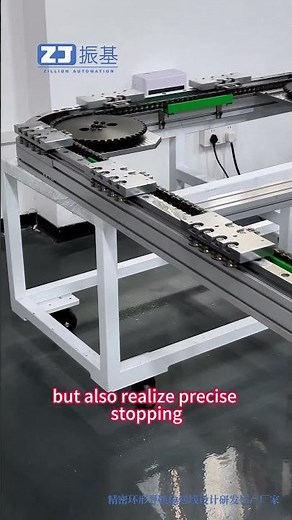 🚀 Precision in Motion: Our Rectangular Guide Rail Conveyor 🚀
