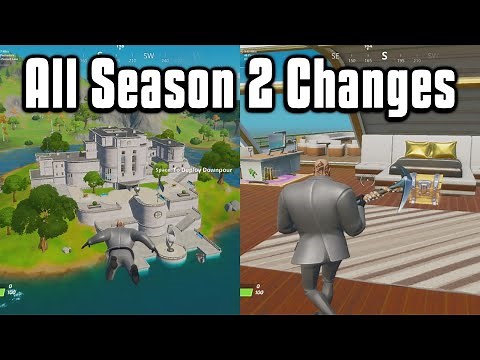 Everything New From Fortnite Chapter 2 Season 2! - Battle Pass, Map, & More!