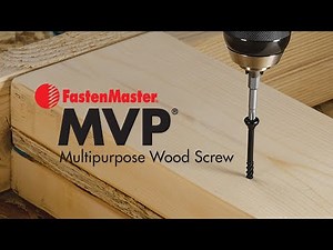 FastenMaster MVP Wood Screw: Product Overview