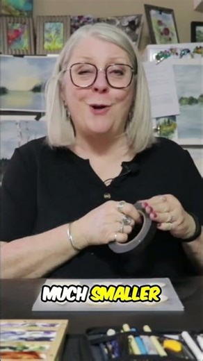 Easy Birch Tree Painting Tutorial | Small Scale Art Ideas #shorts