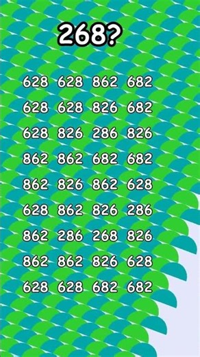 Can You Find 268? Number Puzzle Challenge!