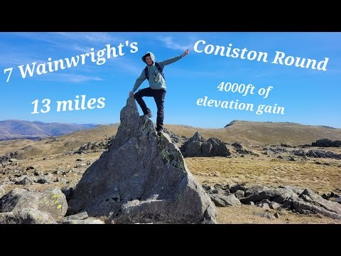 7 Wainwrights, The Coniston Round