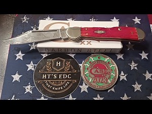 🇺🇸Case Red Bone Copperlock Review🔥#case#edc#knife #carbonsteel#80s #everydaycarry#80smusic#edcgear