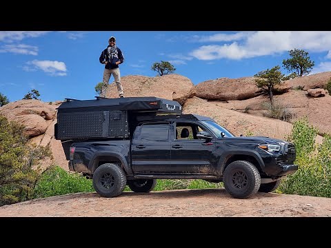 Alu-cab Khaya truck camper walk around.