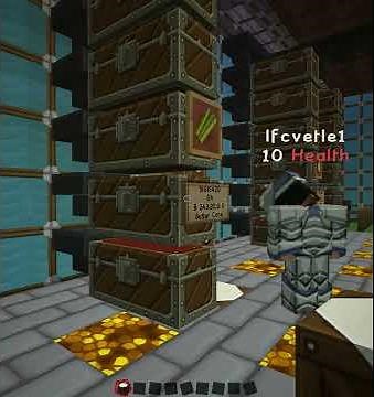 Minecraft Trick - Moving items from chest to inventory quickly.