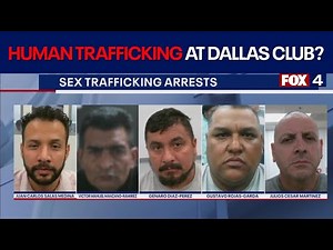 Human trafficking investigation at Dallas strip club